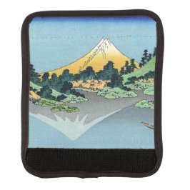 Hokusai - Mount Fuji reflektiert den Kawaguchi-See Gepräckgriffwickel