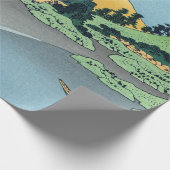 Hokusai - Mount Fuji reflektiert den Kawaguchi-See Geschenkpapier (Ecke)