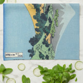 Hokusai - Mount Fuji reflektiert den Kawaguchi-See Geschirrtuch (Gefaltet)