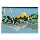 Hokusai - Mount Fuji reflektiert den Kawaguchi-See Große Geschenktüte (Rückseite)