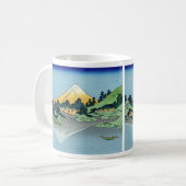 Hokusai - Mount Fuji reflektiert den Kawaguchi-See Kaffeetasse (Vorderseite Links)