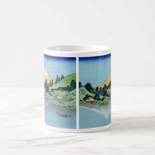 Hokusai - Mount Fuji reflektiert den Kawaguchi-See Kaffeetasse (Mittel)