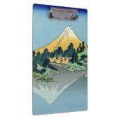 Hokusai - Mount Fuji reflektiert den Kawaguchi-See Klemmbrett (Rechts)