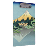 Hokusai Mount Fuji reflektiert den Kawaguchi-See Klemmbrett (Rechts)