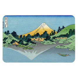 Hokusai - Mount Fuji reflektiert den Kawaguchi-See Magnet