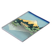 Hokusai Mount Fuji reflektiert den Kawaguchi-See Notizblock (Linke Seite)