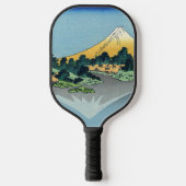 Hokusai - Mount Fuji reflektiert den Kawaguchi-See Pickleball Schläger (Vorderseite)