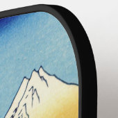 Hokusai - Mount Fuji reflektiert den Kawaguchi-See Pickleball Schläger (Linke Seite)