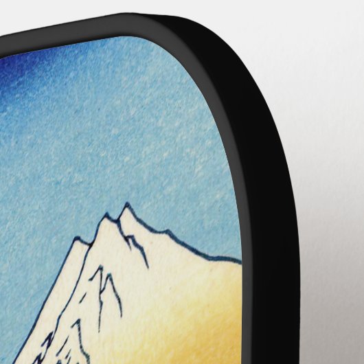 Hokusai - Mount Fuji reflektiert den Kawaguchi-See Pickleball Schläger (Linke Seite)