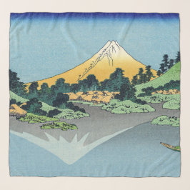 Hokusai - Mount Fuji reflektiert den Kawaguchi-See Schal