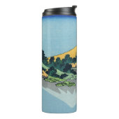 Hokusai - Mount Fuji reflektiert den Kawaguchi-See Thermosbecher (Nach links gedreht)