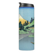 Hokusai - Mount Fuji reflektiert den Kawaguchi-See Thermosbecher (Nach rechts gedreht)