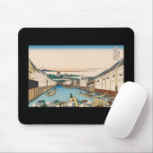 Hokusai Nihonbashi Brücke in Edo Mousepad (Mit Mouse)