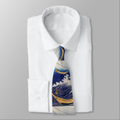 Hokusai Ocean Waves Fishing Boote Krawatte (Gebunden)