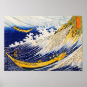 Hokusai Ocean Waves Poster (Vorne)