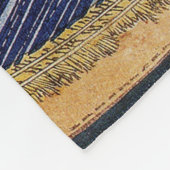 Hokusai Ocean Waves Sea Boote Fleecedecke (Ecke)