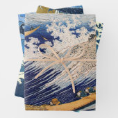 Hokusai Ocean Waves Sea Boote Geschenkpapier Set (Beispiel)
