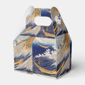 Hokusai Ocean Waves Sea Boote Geschenkschachtel (Rückseite)
