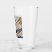 Hokusai Ocean Waves Sea Boote Glas (Links)