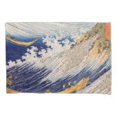 Hokusai Ocean Waves Sea Boote Kissenbezug (Vorderseite)