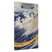 Hokusai Ocean Waves Sea Boote Klemmbrett (Rechts)
