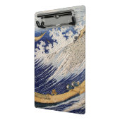 Hokusai Ocean Waves Sea Boote Mini Klemmbrett (Gewinkelt2)