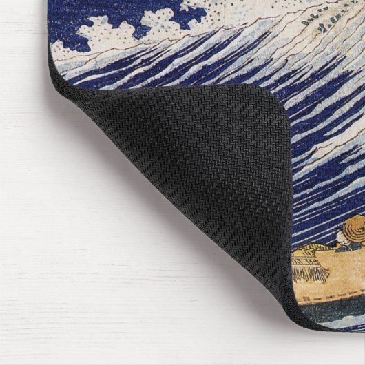 Hokusai Ocean Waves Sea Boote Mousepad (Ecke)