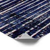 Hokusai Ocean Waves Sea Boote Poster (Ecke)