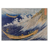 Hokusai Ocean Waves Sea Boote Schneidebrett (Vorderseite)