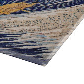 Hokusai Ocean Waves Sea Boote Schneidebrett (Ecke)