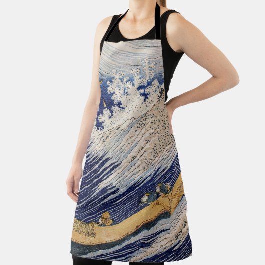 Hokusai Ocean Waves Sea Boote Schürze (InSitu)