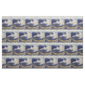 Hokusai Ocean Waves Sea Boote Stoff (Fat Quarter (45,7 x 55,9 cm))