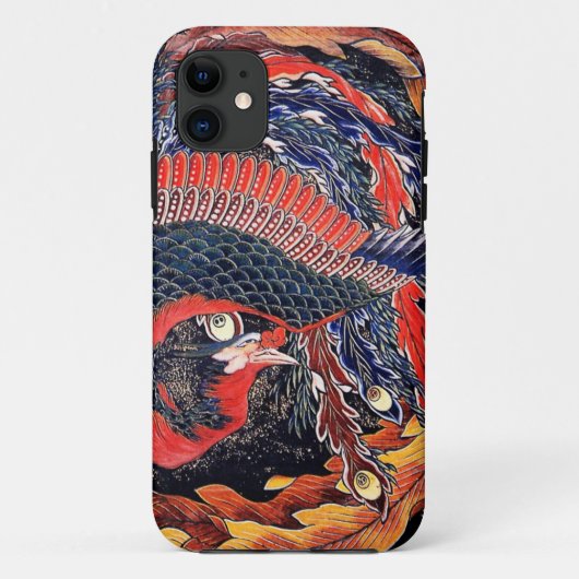 Hokusai - phoenix Case-Mate iPhone hülle (Rückseite)