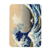 Hokusai The Great Wave Magnet (Vertikal)