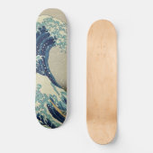 Hokusai The Great Wave off Kanagawa Gallery Skateboard (Vorderseite)