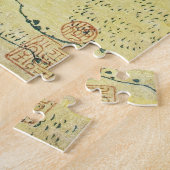 Hokusai - The Yoshitsune Horse Washing Falls Puzzle (Seite)