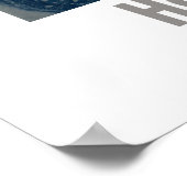 Hokusai trifft Fibonacci, Golden Ratio #2 Poster (Ecke)