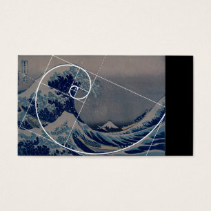 Hokusai trifft Fibonacci, goldenes Verhältnis