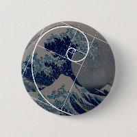 Hokusai trifft Fibonacci, goldenes Verhältnis