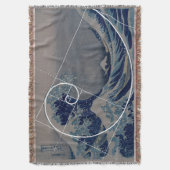 Hokusai trifft Fibonacci, Goldenes Verhältnis Decke (Vorderseite Vertikal)