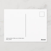 Hokusai trifft Fibonacci, Goldenes Verhältnis Postkarte (Rückseite)