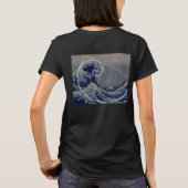 Hokusai trifft Fibonacci, Goldenes Verhältnis T-Shirt (Rückseite)