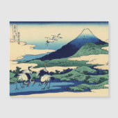 Hokusai - Umegawa in Sagami Magnetkarte (Vorderseite)