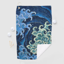 Hokusai Weibliche Welle Vintage Ozean 