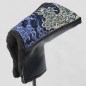 Hokusai-Welle 1 Golf Headcover (3/4 Vorderseite)