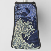 Hokusai-Welle 1 Golf Headcover (Rotieren 90)