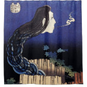 Hokusai Woman Ghost erscheint Duschvorhang (Vorderseite)
