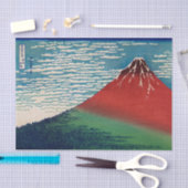 HOKUSAI WOODBLOCK DRUCKZEICHEN SEIDENPAPIER (Handwerk)