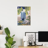 Hokusai - Yoro Waterfall, Provinz Mino Poster (Heimbüro)