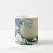 Hokusais Die große Welle vor Kanagawa Kaffeetasse (Mittel)